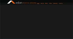 Desktop Screenshot of adandesigns.com